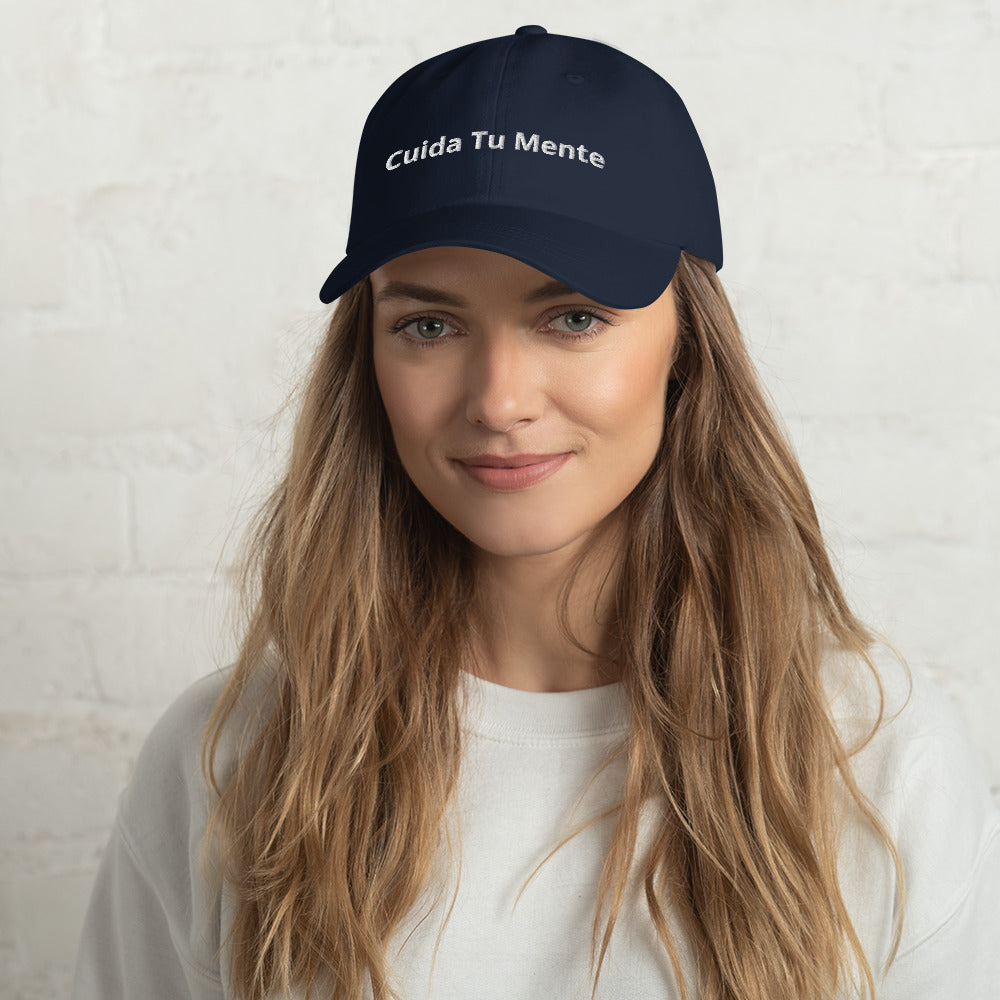 Cuida Tu Mente - Puff Print Dad hat