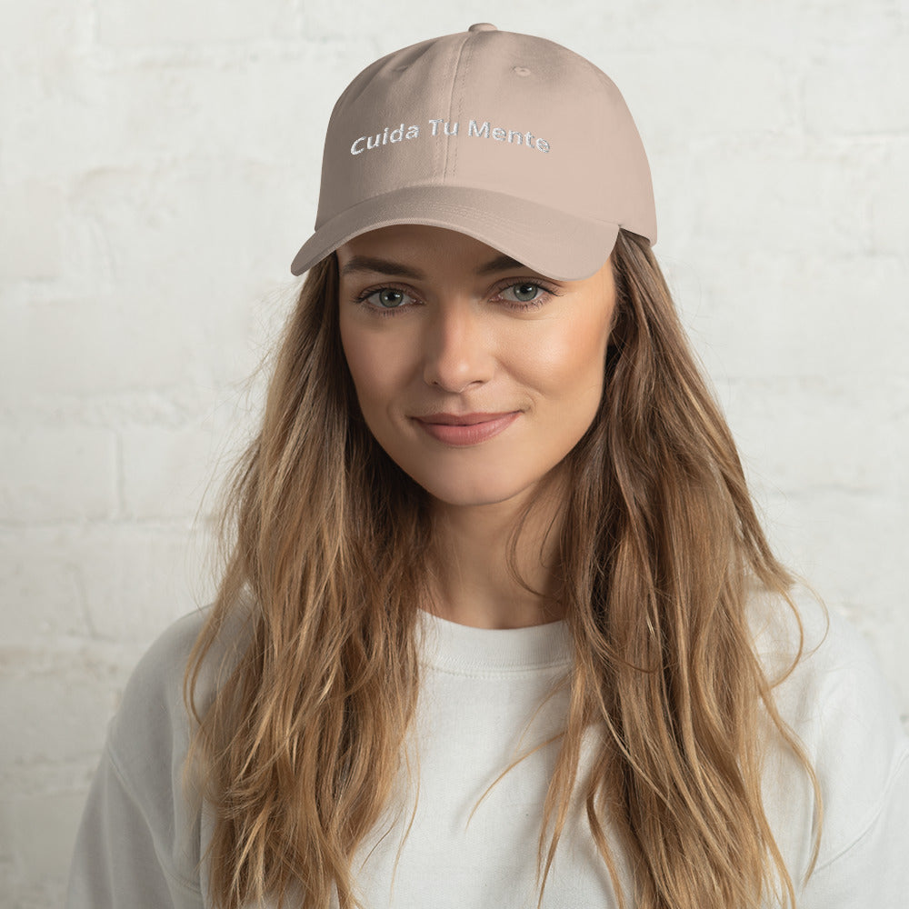 Cuida Tu Mente - Puff Print Dad hat