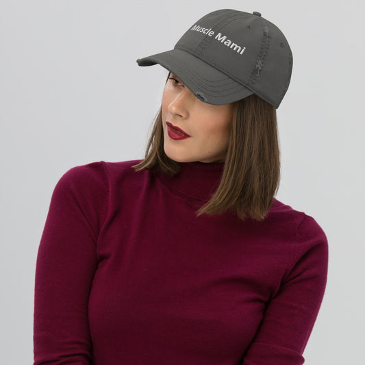 Muscle Mami - Distressed Dad Hat