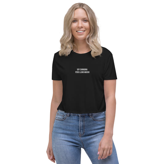 Soy Chingona Crop Tee