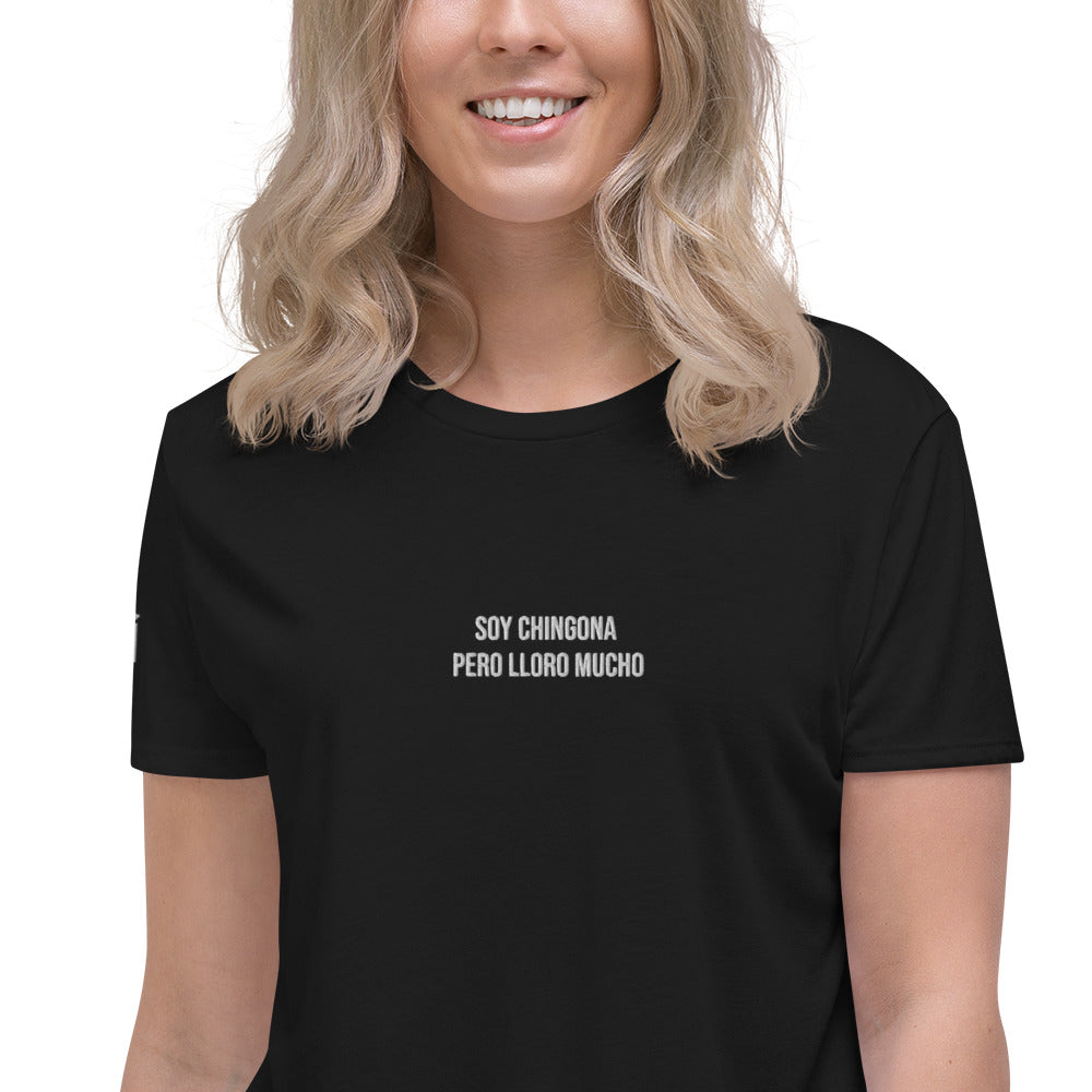 Soy Chingona Crop Tee