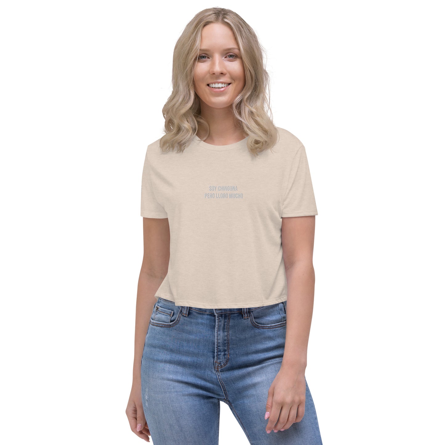 Soy Chingona Crop Tee