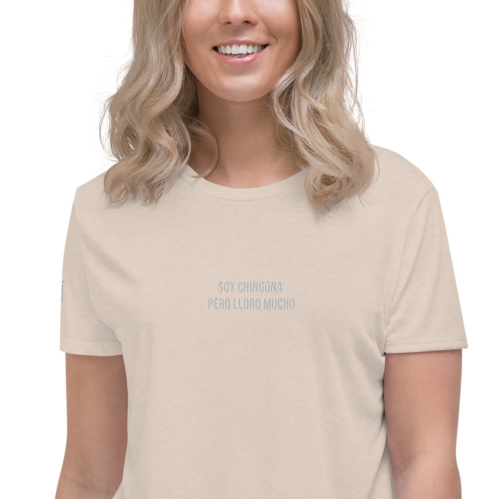Soy Chingona Crop Tee